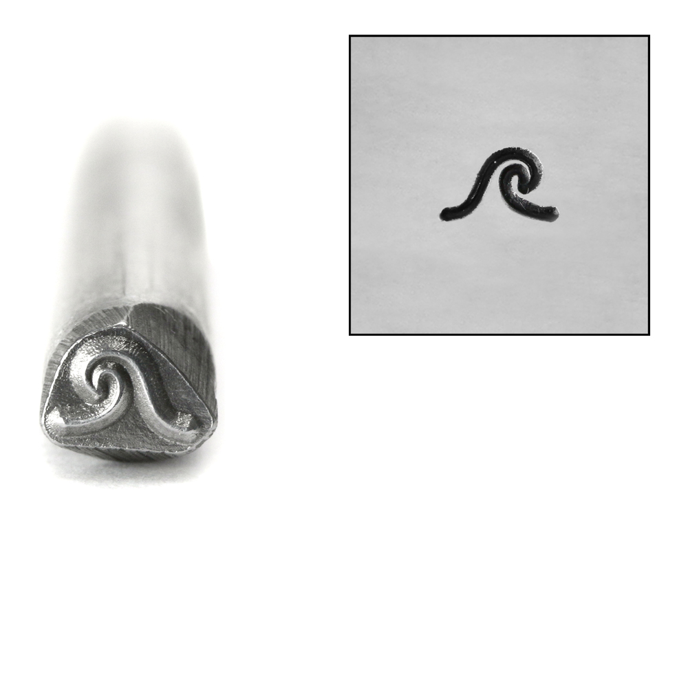 Metal Stamping Tools Wave Metal Design Stamp, 5mm
